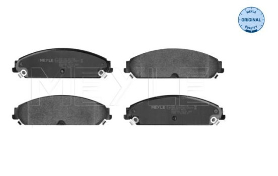 Brake Pad Set, disc brake MEYLE-ORIGINAL Quality 025 241 6417/W, Image 2