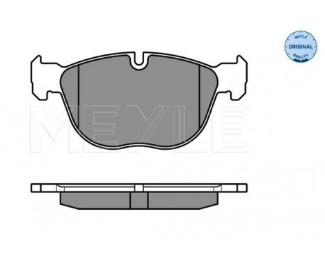 Brake Pad Set, disc brake MEYLE-ORIGINAL Quality 025 241 7019, Image 2