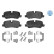 Brake Pad Set, disc brake MEYLE-ORIGINAL Quality 025 241 9217, Thumbnail 3