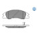 Brake Pad Set, disc brake MEYLE-ORIGINAL Quality 025 242 1817/W, Thumbnail 3
