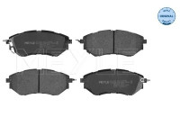 Brake Pad Set, disc brake MEYLE-ORIGINAL Quality 025 242 2218/W
