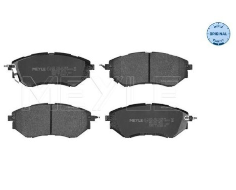 Brake Pad Set, disc brake MEYLE-ORIGINAL Quality 025 242 2218/W, Image 3