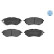 Brake Pad Set, disc brake MEYLE-ORIGINAL Quality 025 242 2218/W, Thumbnail 3