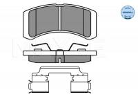 Brake Pad Set, disc brake MEYLE-ORIGINAL Quality 025 242 2914/W