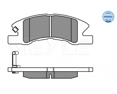 Brake Pad Set, disc brake MEYLE-ORIGINAL Quality 025 242 2914/W, Image 2