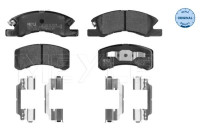 Brake Pad Set, disc brake MEYLE-ORIGINAL Quality 025 242 2914/W