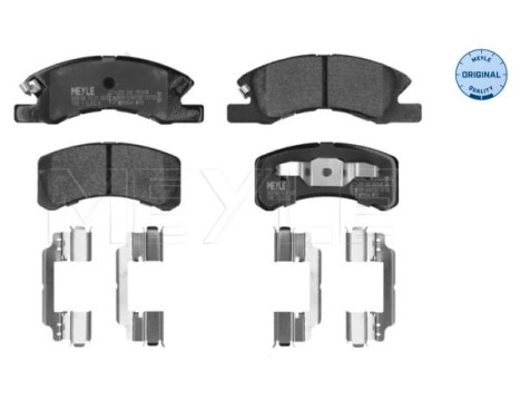 Brake Pad Set, disc brake MEYLE-ORIGINAL Quality 025 242 2914/W, Image 4