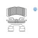 Brake Pad Set, disc brake MEYLE-ORIGINAL Quality 025 242 2914/W, Thumbnail 2