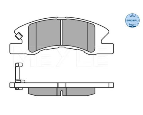 Brake Pad Set, disc brake MEYLE-ORIGINAL Quality 025 242 2914/W, Image 3