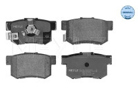 Brake Pad Set, disc brake MEYLE-ORIGINAL Quality 025 242 3114/W