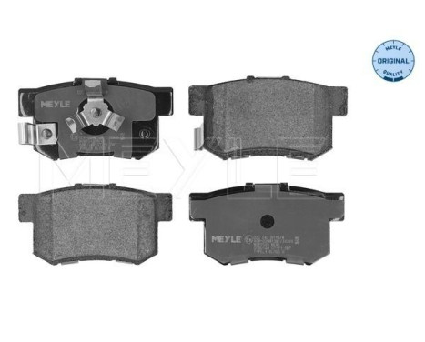 Brake Pad Set, disc brake MEYLE-ORIGINAL Quality 025 242 3114/W, Image 3