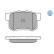 Brake Pad Set, disc brake MEYLE-ORIGINAL Quality 025 242 3114/W, Thumbnail 3
