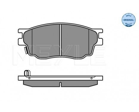 Brake Pad Set, disc brake MEYLE-ORIGINAL Quality 025 242 4616/W, Image 2