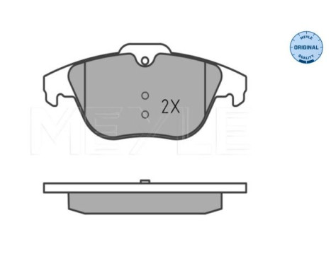 Brake Pad Set, disc brake MEYLE-ORIGINAL Quality 025 242 5418, Image 2