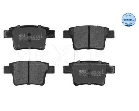 Brake Pad Set, disc brake MEYLE-ORIGINAL Quality 025 242 6017, Image 2