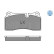 Brake Pad Set, disc brake MEYLE-ORIGINAL Quality 025 242 6118