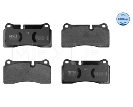 Brake Pad Set, disc brake MEYLE-ORIGINAL Quality 025 242 6118, Image 2