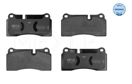 Brake Pad Set, disc brake MEYLE-ORIGINAL Quality 025 242 6118, Image 2