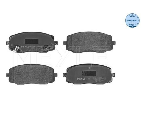 Brake Pad Set, disc brake MEYLE-ORIGINAL Quality 025 242 7516/W