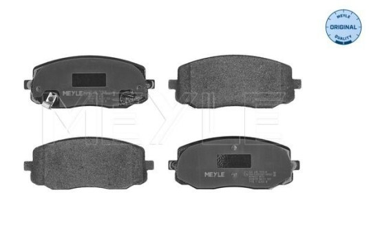 Brake Pad Set, disc brake MEYLE-ORIGINAL Quality 025 242 7516/W