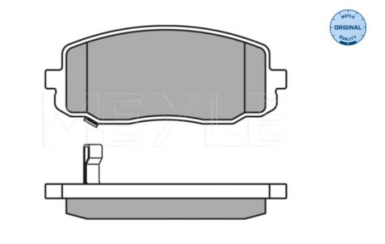 Brake Pad Set, disc brake MEYLE-ORIGINAL Quality 025 242 7516/W, Image 3