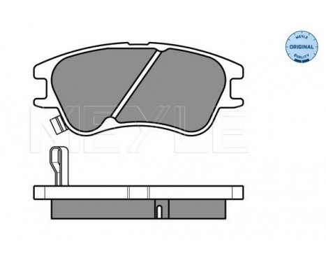 Brake Pad Set, disc brake MEYLE-ORIGINAL Quality 025 242 7713/W, Image 2