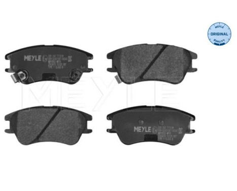 Brake Pad Set, disc brake MEYLE-ORIGINAL Quality 025 242 7713/W, Image 4