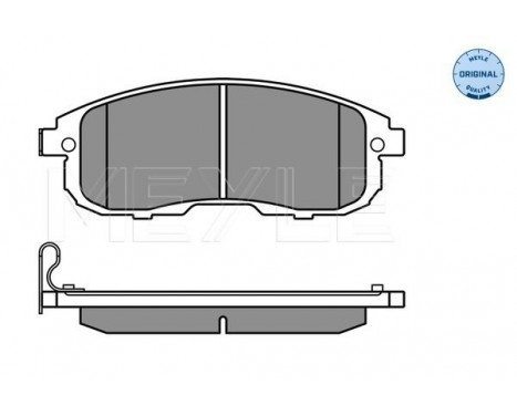 Brake Pad Set, disc brake MEYLE-ORIGINAL Quality 025 242 8016/W, Image 2