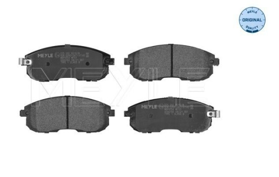 Brake Pad Set, disc brake MEYLE-ORIGINAL Quality 025 242 8016/W