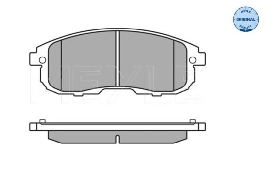 Brake Pad Set, disc brake MEYLE-ORIGINAL Quality 025 242 8016/W, Image 2