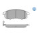 Brake Pad Set, disc brake MEYLE-ORIGINAL Quality 025 242 8016/W, Thumbnail 3