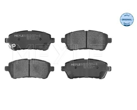 Brake Pad Set, disc brake MEYLE-ORIGINAL Quality 025 242 8316/W, Image 4