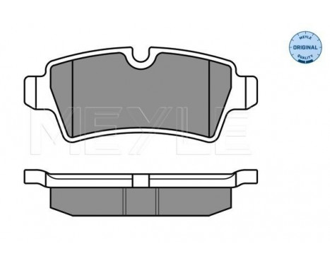 Brake Pad Set, disc brake MEYLE-ORIGINAL Quality 025 242 8917, Image 2