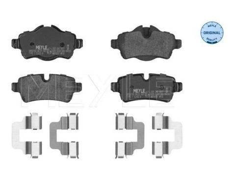 Brake Pad Set, disc brake MEYLE-ORIGINAL Quality 025 242 8917, Image 3