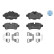 Brake Pad Set, disc brake MEYLE-ORIGINAL Quality 025 242 8917, Thumbnail 3