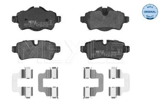 Brake Pad Set, disc brake MEYLE-ORIGINAL Quality 025 242 8917, Image 3