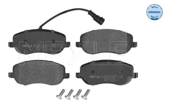 Brake Pad Set, disc brake MEYLE-ORIGINAL Quality 025 242 9419/W
