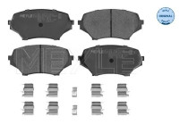 Brake Pad Set, disc brake MEYLE-ORIGINAL Quality 025 242 9714/W