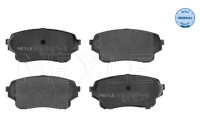 Brake Pad Set, disc brake MEYLE-ORIGINAL Quality 025 243 0115/W