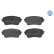 Brake Pad Set, disc brake MEYLE-ORIGINAL Quality 025 243 0115/W