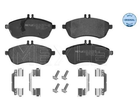 Brake Pad Set, disc brake MEYLE-ORIGINAL Quality 025 243 0620/K1, Image 2