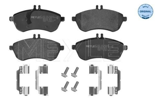 Brake Pad Set, disc brake MEYLE-ORIGINAL Quality 025 243 0620/K1, Image 2