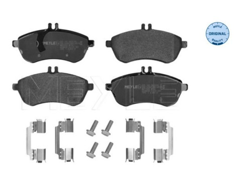 Brake Pad Set, disc brake MEYLE-ORIGINAL Quality 025 243 0620/K2, Image 2