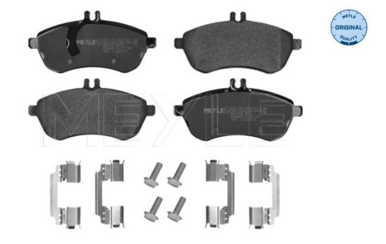 Brake Pad Set, disc brake MEYLE-ORIGINAL Quality 025 243 0620/K2, Image 2