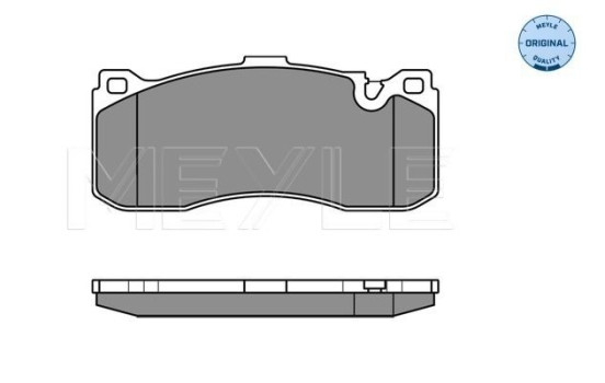 Brake Pad Set, disc brake MEYLE-ORIGINAL Quality 025 243 1617