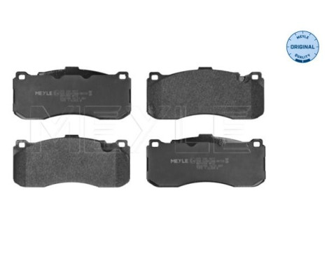 Brake Pad Set, disc brake MEYLE-ORIGINAL Quality 025 243 1617, Image 2