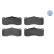 Brake Pad Set, disc brake MEYLE-ORIGINAL Quality 025 243 1617, Thumbnail 2