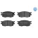 Brake Pad Set, disc brake MEYLE-ORIGINAL Quality 025 243 1717/W, Thumbnail 4