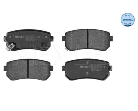 Brake Pad Set, disc brake MEYLE-ORIGINAL Quality 025 243 2015/W, Image 3