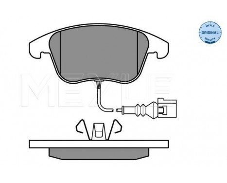 Brake Pad Set, disc brake MEYLE-ORIGINAL Quality 025 243 3219/W